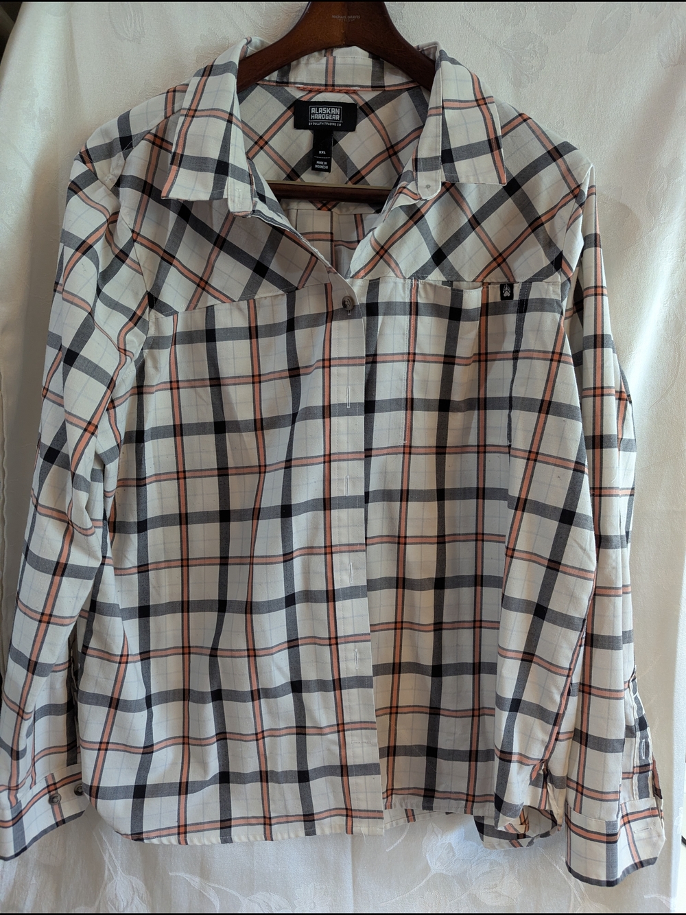 Duluth Trading Women's Plaid Button-Down Shirt